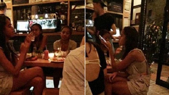  34 دولارا بقشيش دفعتها ابنة اوباما تثير جدلا حول توجهها نحو التبذير صورة رقم 1