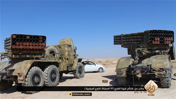 بالصور.. تعرف على ترسانة داعش من اسلحة قادرة على اسقاط طائرات صورة رقم 2