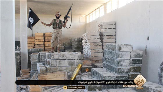 بالصور.. تعرف على ترسانة داعش من اسلحة قادرة على اسقاط طائرات صورة رقم 1