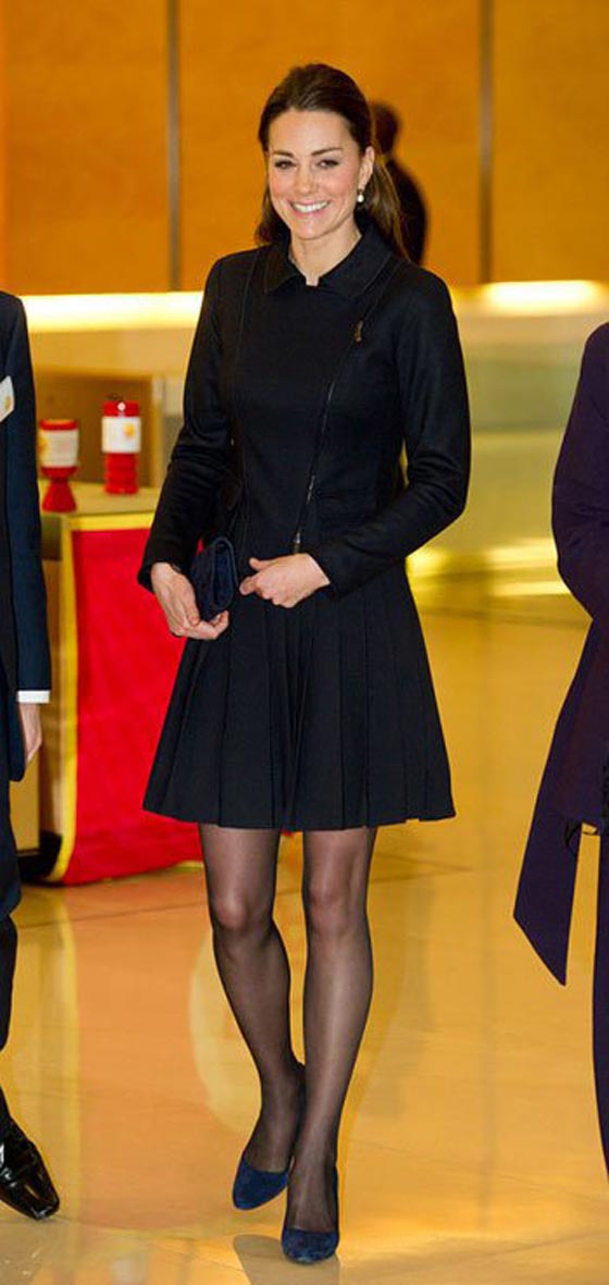 صور الدوقة كيت ميدلتون تعبر عن أناقتها  فى الملابس القصيرة صورة رقم 7