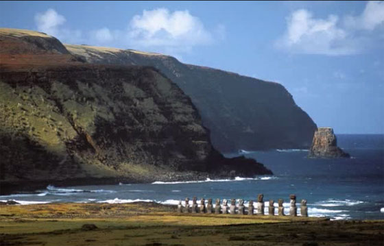 اكتشاف عظيم تحت رؤوس تماثيل جزيرة القيامة.. اكثر الاماكن عزلة في العالم.. شاهده صورة رقم 5 اكتشاف عظيم تحت رؤوس تماثيل جزيرة القيامة.. اكثر الاماكن عزلة في العالم.. شاهده صورة رقم 5