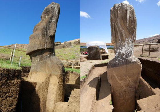 اكتشاف عظيم تحت رؤوس تماثيل جزيرة القيامة.. اكثر الاماكن عزلة في العالم.. شاهده صورة رقم 8 اكتشاف عظيم تحت رؤوس تماثيل جزيرة القيامة.. اكثر الاماكن عزلة في العالم.. شاهده صورة رقم 8