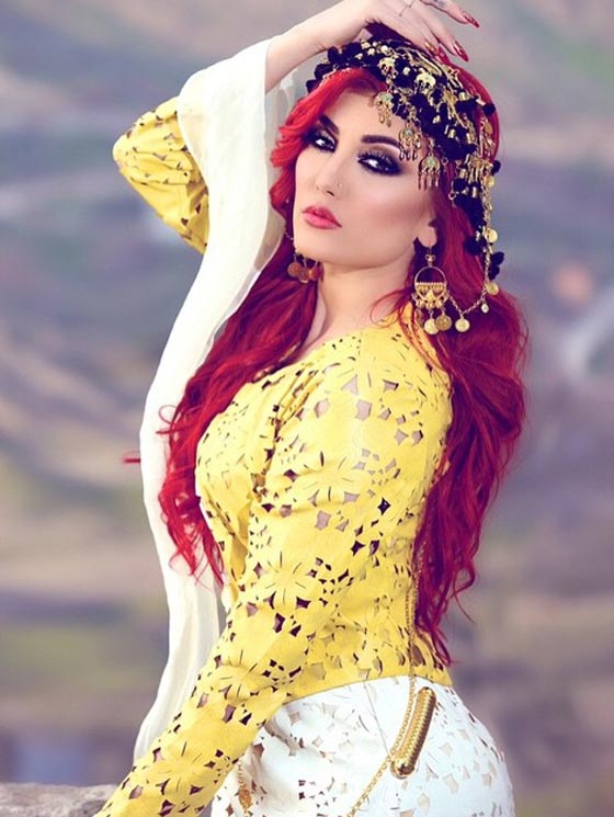 أغاني نجمة البوب الكردية تشحن المقاتلين ضد تنظيم داعش بالعزيمة صورة رقم 16
