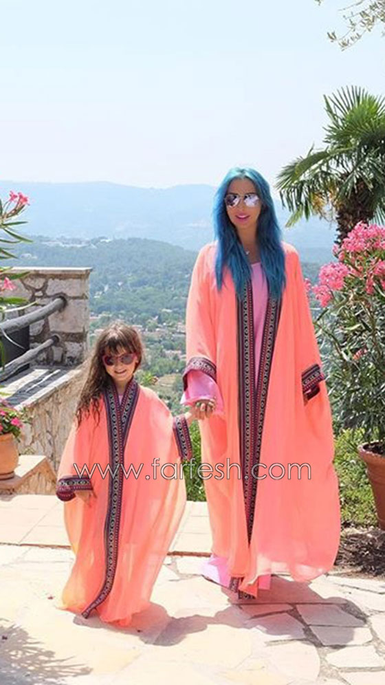 بالصور.. نجمات عربيات ينشرن صورا مع طفلاتهن بلوك مطابق صورة رقم 5