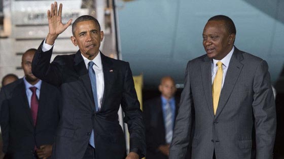 الامن يخلي العاصمة المزدحمة لدى زيارة اوباما لكينيا مسقط راس والده صورة رقم 1