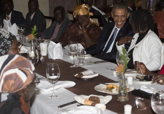 الامن يخلي العاصمة المزدحمة لدى زيارة اوباما لكينيا مسقط راس والده صورة رقم 6