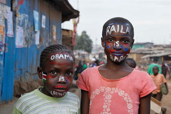 الامن يخلي العاصمة المزدحمة لدى زيارة اوباما لكينيا مسقط راس والده صورة رقم 13