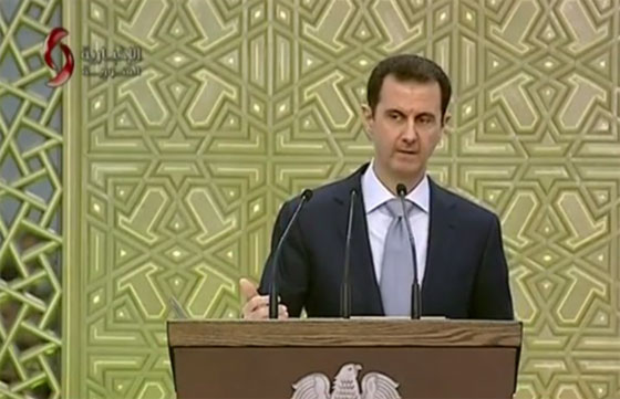  الاسد يعترف بان جيشه في حالة انهزام والمعارك يقودها حزب الله وايران  صورة رقم 1