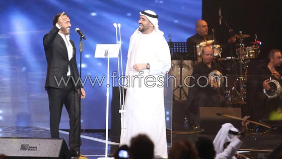 بسرية تامة.. دويتو يجمع كاظم الساهر وحسين الجسمي في دبي صورة رقم 1