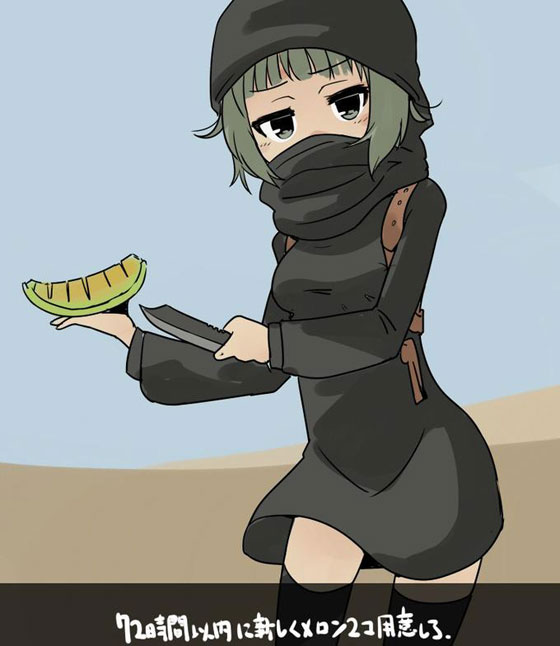 داعش تشان.. حسناء يابانية تواجه الدواعش بجرأة واقدام نادرين صورة رقم 3 داعش تشان.. حسناء يابانية تواجه الدواعش بجرأة واقدام نادرين صورة رقم 3