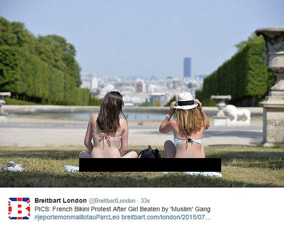 بعد حادث اعتداء في فرنسيا.. البكيني يصبح رمزا لصراع الحضارات!! صورة رقم 7 بعد حادث اعتداء في فرنسيا.. البكيني يصبح رمزا لصراع الحضارات!! صورة رقم 7