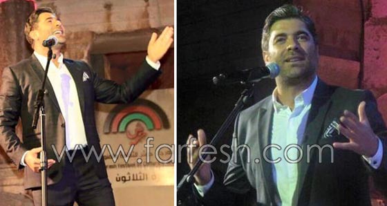 بالكوفية الاردنية وعلم لبنان يتوّج وائل كفوري ملكا في جرش صورة رقم 4