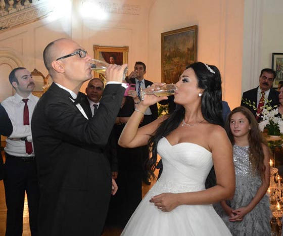 صور زفاف ملكة جمال مصر السابقة إنجي عبد الله على دبلوماسي تركي صورة رقم 27