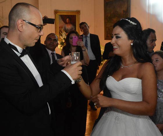 صور زفاف ملكة جمال مصر السابقة إنجي عبد الله على دبلوماسي تركي صورة رقم 3