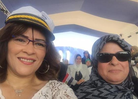 بالفيديو.. انتصار السيسي سيدة مصر الاولى تظهر لاول مرة صورة رقم 2