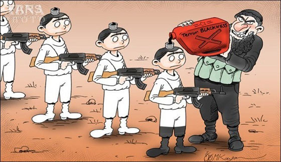 6 رسومات كاريكاتورية تسخر من داعش ووحشيته وغباء مقاتليه صورة رقم 5 6 رسومات كاريكاتورية تسخر من داعش ووحشيته وغباء مقاتليه صورة رقم 5