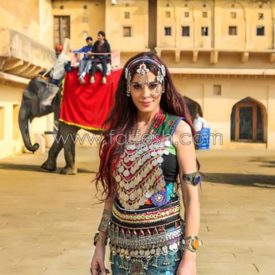 دومينيك حواراني تحتفل بميلادها وتطلق كليب جديد من الهند صورة رقم 3