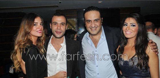 عمرو دياب، شيرين وحماقي يحيون حفل زفاف محمد عادل امام صورة رقم 1