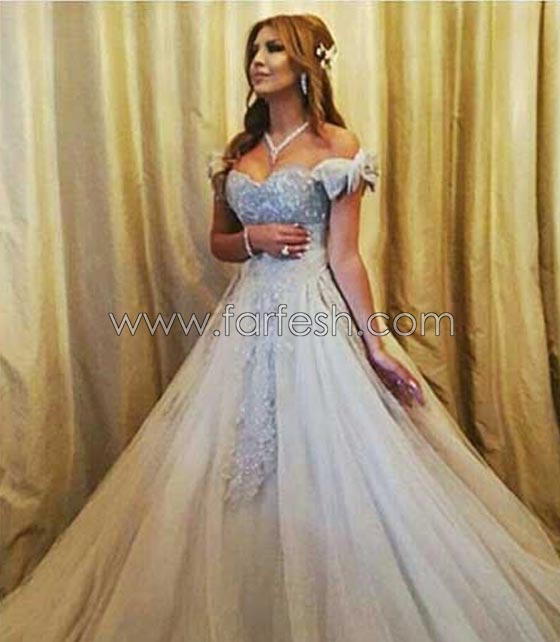 صور وفيديو  امل بوشوشة في حفل زفافها الذي اتسم بالطابع الجزائري صورة رقم 13