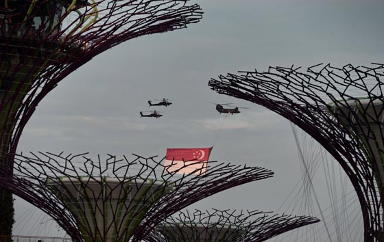 بالصور.. سنغافورة العظمى تحتفل بعيد استقلالها الـ 50 عن ماليزيا صورة رقم 8