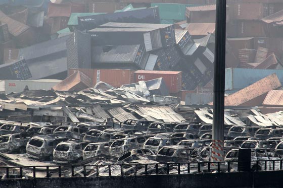 انباء عن سقوط عشرات الضحايا في انفجار هائل في شمال الصين صورة رقم 17