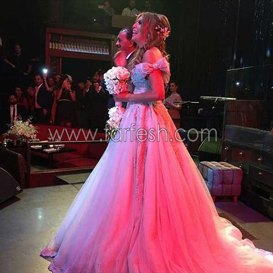 صور امل بوشوشة الاولى بعد زواجها من رجل اعمال لبناني صورة رقم 7