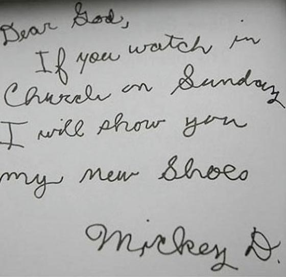 عبقرية اطفال امريكيين تتجلى في رسائل الى الله.. تذكر برسائل الرحباني صورة رقم 1 عبقرية اطفال امريكيين تتجلى في رسائل الى الله.. تذكر برسائل الرحباني صورة رقم 1