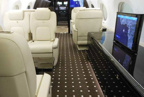 جولة في أكثر طيران العالم رفاهية للملوك ورجال الاعمال صورة رقم 1
