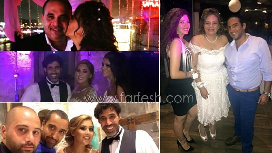  صور حفلات زفاف 5 فنانين هذا الشهر في مصر، لبنان وسوريا  صورة رقم 3
