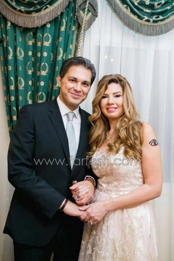  صور زفاف الفنانة رانيا فريد شوقي  إلى رجل أعمال   صورة رقم 1