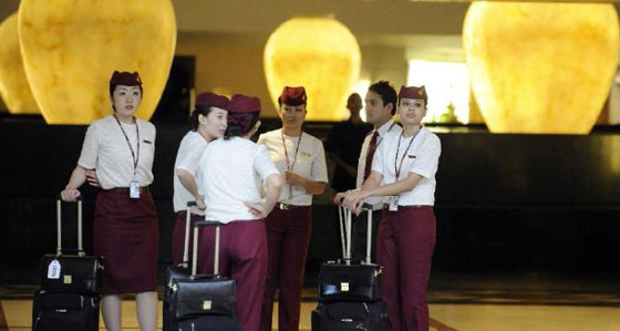 المطالبات تثمر.. مكانة لائقة للمضيفات الحوامل في الخطوط القطرية صورة رقم 1