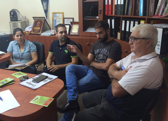 اجتماع بين ادارة اتحاد البريدج في البلاد وبلدية الناصرة صورة رقم 3