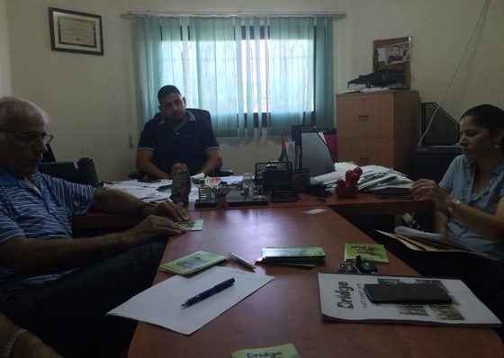 اجتماع بين ادارة اتحاد البريدج في البلاد وبلدية الناصرة صورة رقم 4