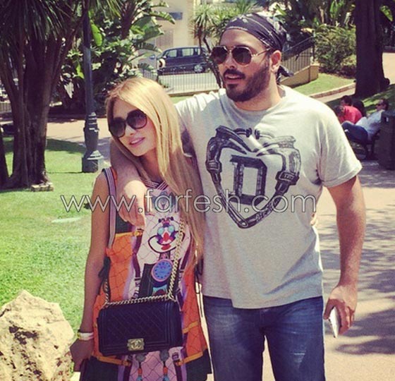 صور رامي عياش وزوجته يحتفلان بعيد زواجهما الثاني صورة رقم 4