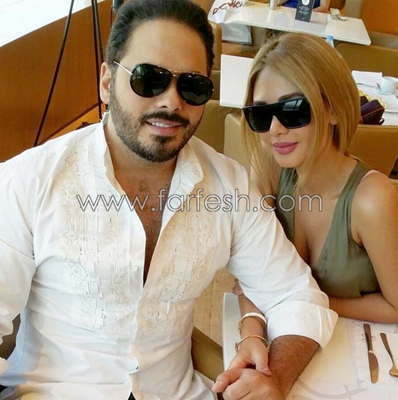 صور رامي عياش وزوجته يحتفلان بعيد زواجهما الثاني صورة رقم 6