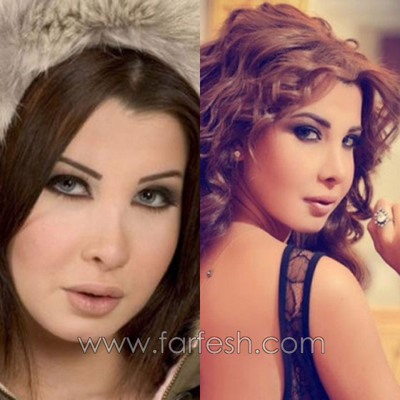 بالصور.. شاهد كم يغير تجميل الحواجب والشفاه في اطلالة الفنانات صورة رقم 6