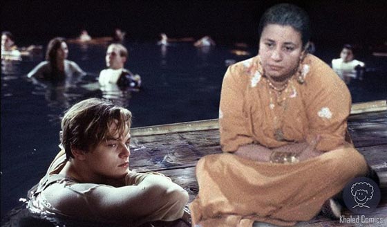 فوتوشوب: صور فنانين عرب في مشاهد افلام عالمية وفنانين اجانب في افلام مصرية صورة رقم 20