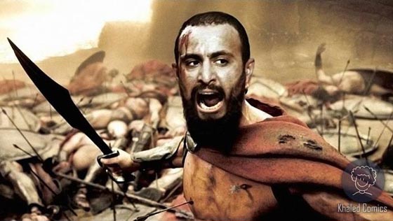 فوتوشوب: صور فنانين عرب في مشاهد افلام عالمية وفنانين اجانب في افلام مصرية صورة رقم 4