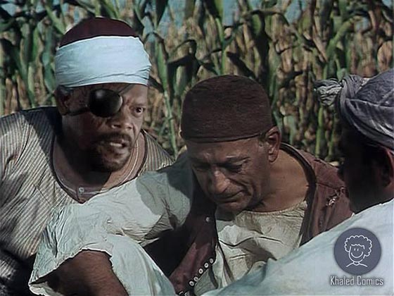 فوتوشوب: صور فنانين عرب في مشاهد افلام عالمية وفنانين اجانب في افلام مصرية صورة رقم 27