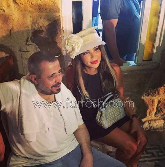 صور مي حريري وابنتها سارة مع سلطان الطرب جورج وسوف صورة رقم 1