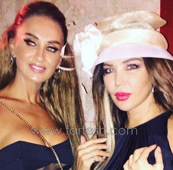 صور مي حريري وابنتها سارة مع سلطان الطرب جورج وسوف صورة رقم 5