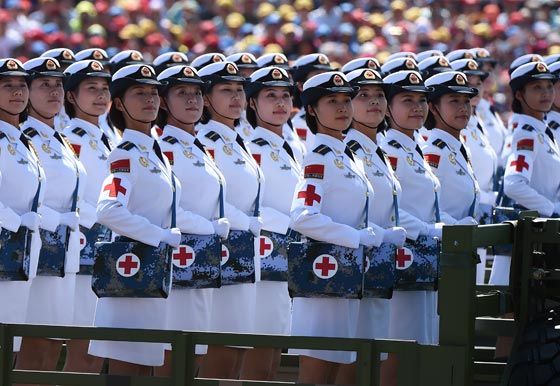 الصين تستعرض قوتها العسكرية الجبارة.. بالفيديو صورة رقم 8