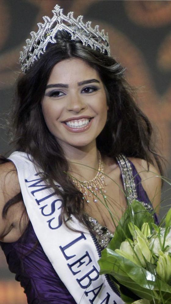 بالصور.. شاهد ملكات جمال لبنان خلال السنوات العشر الأخيرة صورة رقم 4