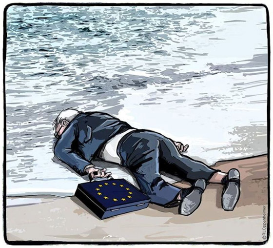 رسومات كاريكاتير مؤثرة تعكس مشاعر الفنانين تجاه غرق الطفل السوري صورة رقم 22 رسومات كاريكاتير مؤثرة تعكس مشاعر الفنانين تجاه غرق الطفل السوري صورة رقم 22