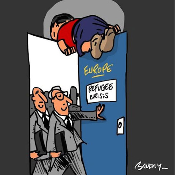 رسومات كاريكاتير مؤثرة تعكس مشاعر الفنانين تجاه غرق الطفل السوري صورة رقم 23 رسومات كاريكاتير مؤثرة تعكس مشاعر الفنانين تجاه غرق الطفل السوري صورة رقم 23