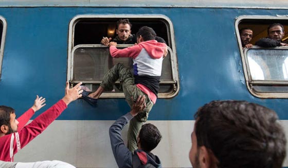 اكثر الصور تاثيرا من ازمة اللاجئين السوريين في البلاد الاوروبية.. شاهدها صورة رقم 11