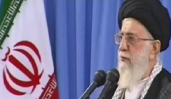 خامنئي يشن هجوما عنيفا على الشيطان الاكبر.. ويؤكد اختفاءه قريبا صورة رقم 1 خامنئي يشن هجوما عنيفا على الشيطان الاكبر.. ويؤكد اختفاءه قريبا صورة رقم 1