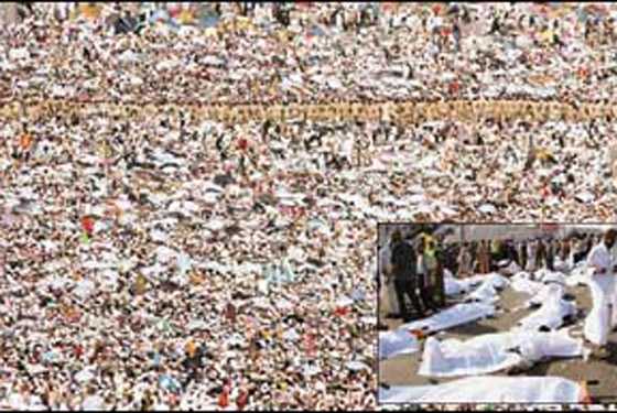 أسوأ حوادث وقعت في الحج قتلت المئات وآخرها انهيار الرافعة صورة رقم 5 أسوأ حوادث وقعت في الحج قتلت المئات وآخرها انهيار الرافعة صورة رقم 5