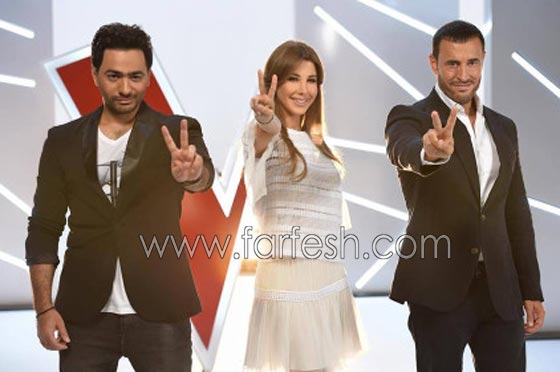 فيديو تامر حسني مع نانسي عجرم يحتفلان في ذا فويس كيدز بعيد ميلاد كاظم الساهر صورة رقم 5