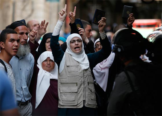 فيديو لاقتحام المستوطنين للمسجد الأقصى وتجدد المواجهات العنيفة صورة رقم 13